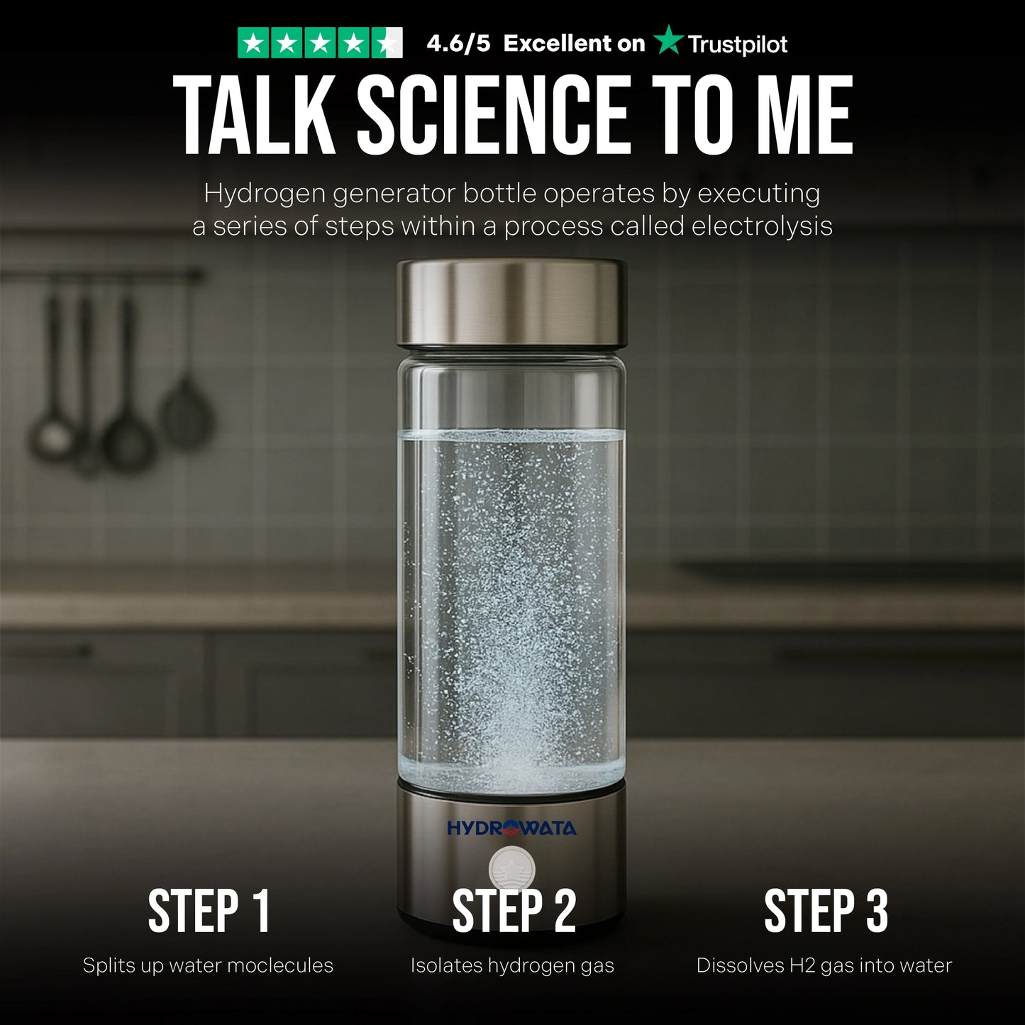 HydroWata | Hydrogen Water Bottle - Flash Sale